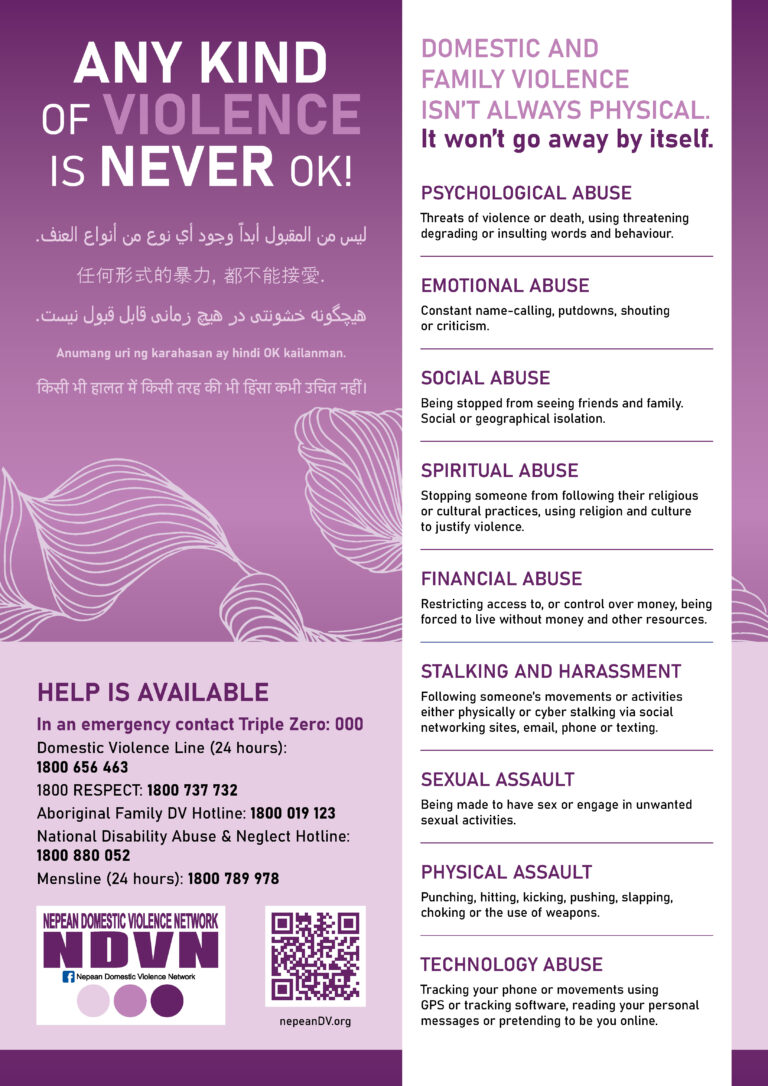 Domestic Violence Campaign Poster